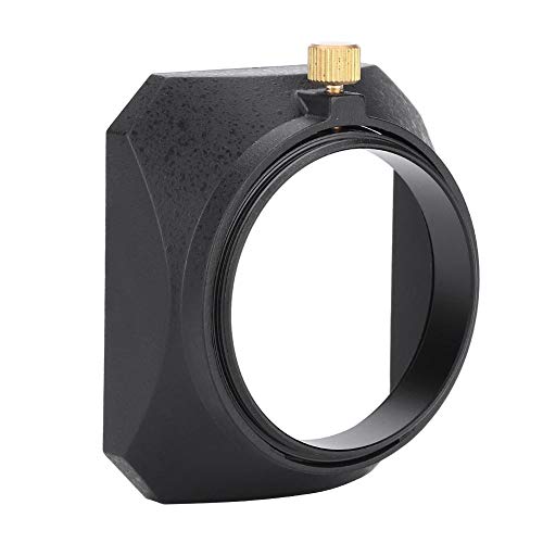 EBTOOLS Für 49Mm Gegenlichtblende - 49 Mm Viereckige Gegenlichtblende Für Dv Camcorder Digitale Videokamera Objektiv Filtergewinde von EBTOOLS