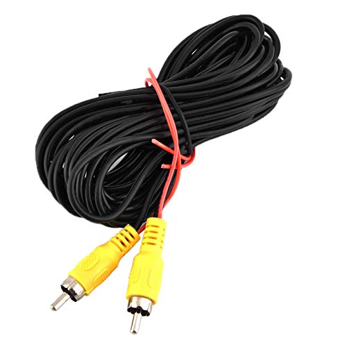 EBTOOLS Rückfahrkamera Cinch Videokabel Auto Rückfahrkamera Videokabel Cinch Videokabel 6M Stecker auf Stecker RCA Auto Rückfahrkamera Video AV Kabel von EBTOOLS