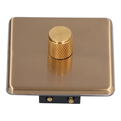 Eleg Brus B Dimmer Light Switch, Kratzer mit LED-Indikator für den Home Use AC220V (Monodimentales Licht) von EBTOOLS