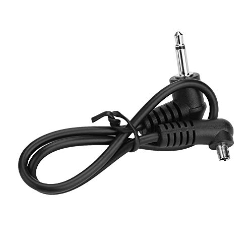 Elerose Verbindungskabel Synchrokabel Sync Kabel Blitz Verbindungskabel für Blitze Blitz Synchronkabel PC Male zu Male 3.5mm 12 Inch （30 cm lang） von EBTOOLS