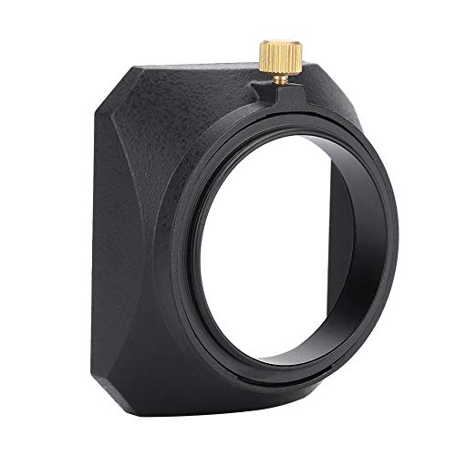 Gegenlichtblende 46 mm quadratischer Gegenlichtblende für DV Camcorder Digitale Videokamera Objektivfilter oder Fassgewinde von EBTOOLS