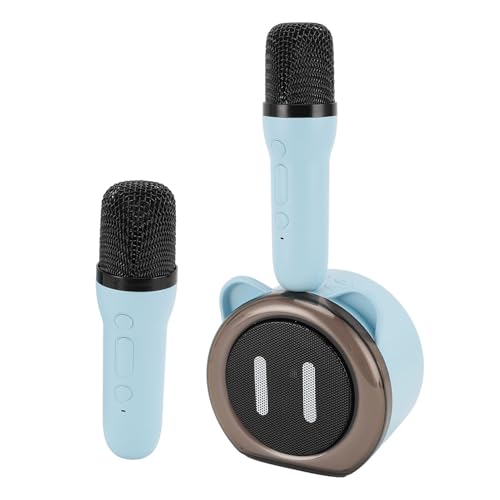 Karaoke: Tragbarer Lautsprecher mit Farbenfrohen LED -Leuchten, Stereo -Klangqualität, F CE Effekte von EBTOOLS