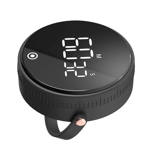 Magnetküchen-Timer: 99-minütiger Digitaler Countdown & Stoppuhr mit Volumen für das Kochen und Täglicher Zeit (#1) von EBTOOLS