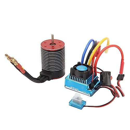 Professioneller RC -Pinselmotor und ESC -Kombination:, High Torsion 3650 Motor mit 20A ESC für ULTI -Leistung. (3600KV) von EBTOOLS