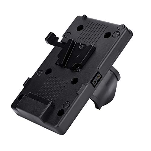 V Lock Platte V Lock Quick Release Plate V Mount Akku Netzteil mit D Tap und Klemme für DSLR Videokameras Battery Plate Akku Platte von EBTOOLS
