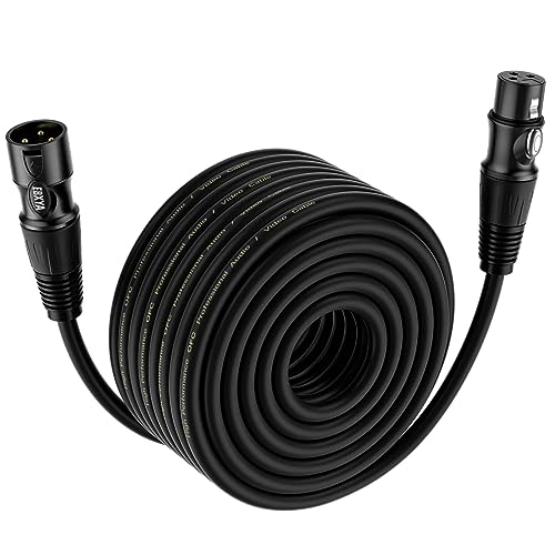 EBXYA XLR Kabel Mikrofonkabel 30M 3-Pin symmetrisch XLR Stecker auf Buchse Kabel Mikrofonkabel DMX Kabel Mikrofon Patch Kabel EBXYA XLR Kabel Mikrofonkabel 30M 3-Pin symmetrisch XLR Stecker auf Buchse Kabel Mikrofonkabel DMX Kabel Mikrofon Patch Kabel von EBXYA