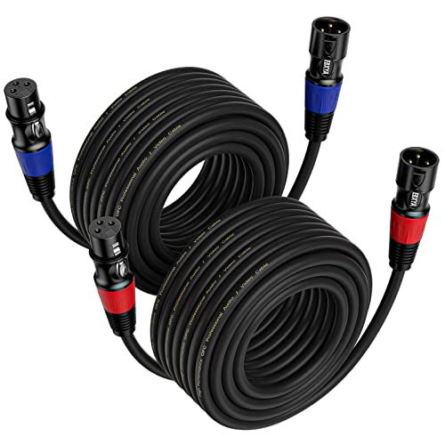 EBXYA XLR Kabel Mikrofonkabel 8M 2 Pack 3-Pin Balanced XLR Stecker zu Buchse Kabel Mehrfarbig Mikrofonkabel DMX Kabel Mikrofon Patch Kabel EBXYA XLR Kabel Mikrofonkabel 8M 2 Pack 3-Pin Balanced XLR Stecker zu Buchse Kabel Mehrfarbig Mikrofonkabel DMX Kabel Mikrofon Patch Kabel von EBXYA