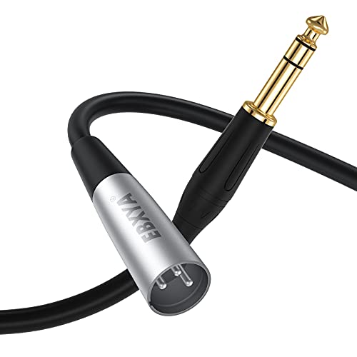EBXYA XLR auf TRS Male XLR auf Jack 2M 2Packs symmetrischer XLR auf 1/4 Zoll 6,35mm Klinke Mikrofonkabel Verbindungskabel Patchkabel EBXYA XLR auf TRS Male XLR auf Jack 2M 2Packs symmetrischer XLR auf 1/4 Zoll 6,35mm Klinke Mikrofonkabel Verbindungskabel Patchkabel von EBXYA