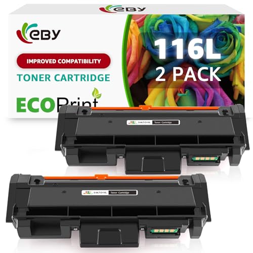 EBY Kompatibel Toner für Samsung D116L MLT-D116L für Samsung Xpress M2675FN M2625D M2835DW M2885FW M2825DW M2625 M2626 M2675 M2676 M2825 M2825ND M2826 M2875 M2875FW M2876 M2875FD von EBY