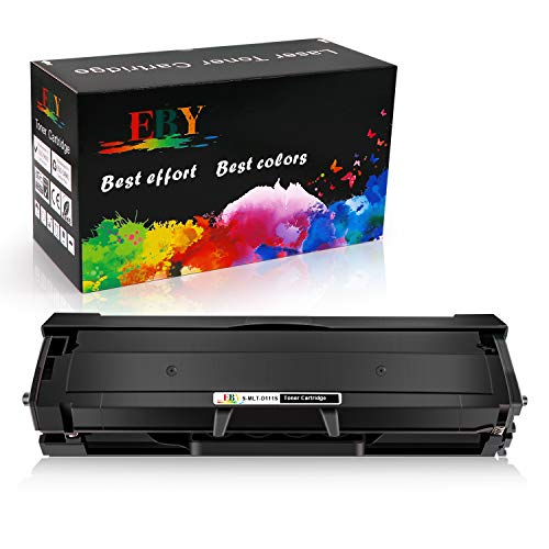 EBY Kompatibel Tonerkartuschen Samsung MLT-D111S, D111S, 111S, MLTD111S Toner für Samsung Xpress M2026 M2026W M2020 M2020W M2022 M2022W SL-M2070 SL-M2070W M2070F M2070FW Laser Drucker von EBY