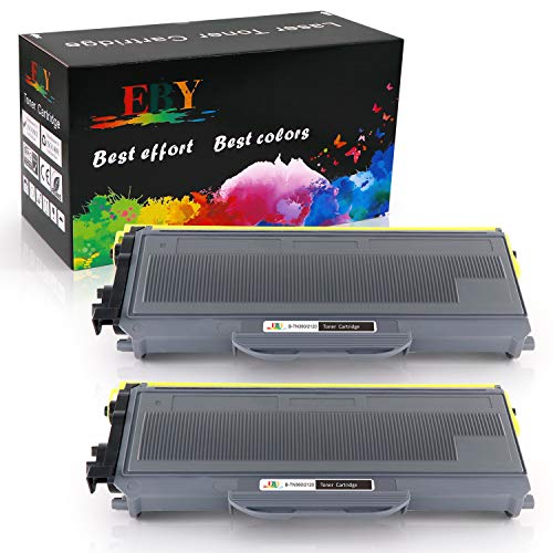 EBY Toner kompatibel für Brother TN-2120 TN 2120 TN2120 für Brother HL-2140 HL-2150N HL-2170W DCP-7030 DCP-7040 DCP-7045N MFC-7320 MFC-7440N MFC-7840W MFC-7340 Schwarz von EBY
