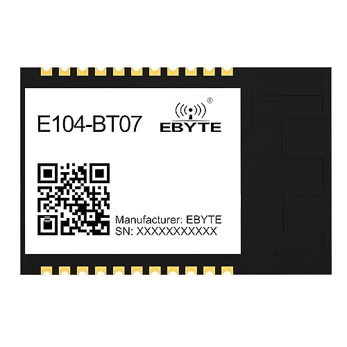 4P BLE5.1 2.4G Bluetooth zu seriellen Port Modul E104-BT07 8dbm PCB Antenne Master Slave Low Power Beacon/iBeacon Broadcast Switching Mac Adresse von EBYTE