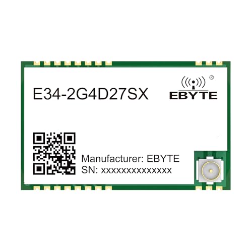 EBYTE 2,4 G Full Duplex High Speed Low Delay Wireless Module E34-2G4D20SX 20/27dbm 2/5KM UART IPEX/Stamp Hole TTL Serial Port RF (27dbm 5KM) von EBYTE