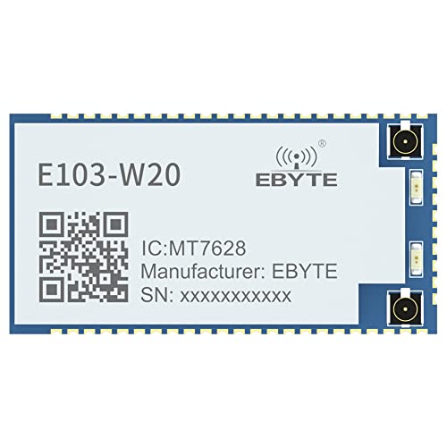 EBYTE 2,4 G Serieller Port zu WLAN-Routingmodul MT7628AN E103-W20(7628) OpenWrt SDK AP STA 32 MB Flash + 128 MB DDR2 300 Mbps PHY von EBYTE