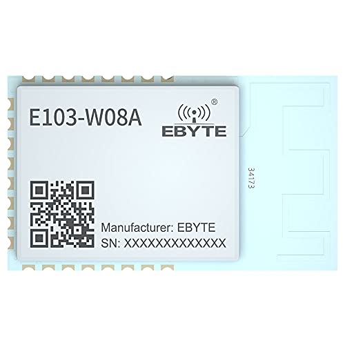 EBYTE 2,4 GHz Wi-Fi Serial Port Modul Dual ARM Core 12dBm 802.11b WPA TCP HTTP Client MQTT E103-W08A PCB Antenne Interface für Smart Landwirtschaft von EBYTE