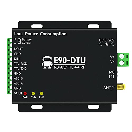 EBYTE 433 MHz Lora Wireless RS485 TTL auf RF Digitalübertragung, Radio Modbus Slave Polling E90-DTU (400SL30L) Low Power 30 dbm 10 km Watchdog Wake Up von EBYTE