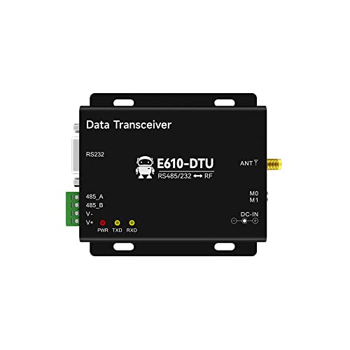 EBYTE 433 MHz RS232 RS485 kabelloses Digitalradio E610-DTU (433C20) 20 dbm 6 km unbegrenzte Hochgeschwindigkeits-Dauerübertragung, temperaturkompensierter Kristall von EBYTE