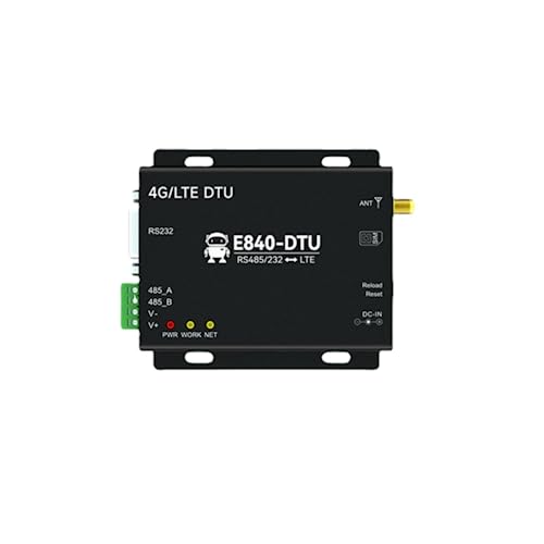 EBYTE 4G LTE RS232 RS485 Modul Modbus RTU TCP LTE-FDD WCDMA GSM E840-DTU (4G-02E) Wireless Transparent Transceiver-Modem von EBYTE