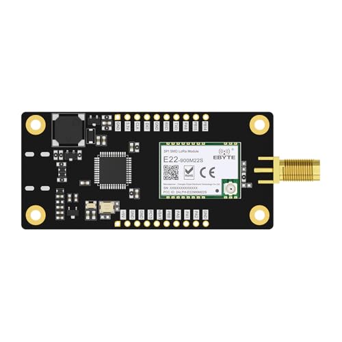 EBYTE 868/915M 22dbm Lora Wireless Offline Development Test Board SPI E22-900MBL-SC Button Control OLED RF Transceiver (E22-900MBL-SC) von EBYTE