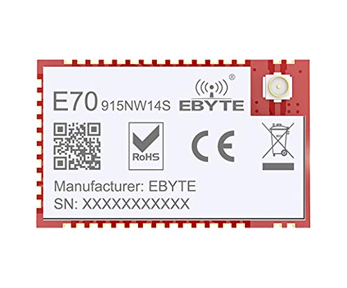 EBYTE 915 MHz Star Network Module SMD ioT 14dBm Wireless Transceiver E70-915NW14S 915 MHz IPEX Antenne Transmitter und Empfänger von EBYTE