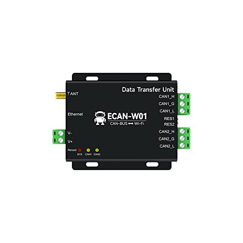 EBYTE CAN2.0 to WIFI Converter Serieller Server AP STA CANBUS ECAN-W01 TCP Gateway Heatbeat Isolation Protection Watchdog Transparente Zweiweg-Wolkenübertragung von EBYTE
