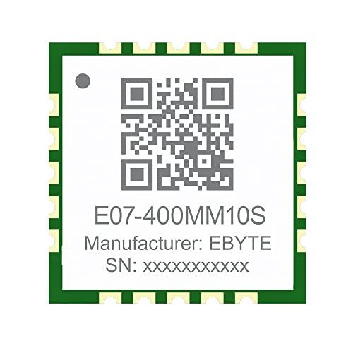 EBYTE CC1101 Funkmodul SPI E07-400MM10S 10dbm 1,5KM RX TX FIFO LQI RSSI Kleine SMD-Stempellöcher Antenne EBYTE CC1101 Funkmodul SPI E07-400MM10S 10dbm 1,5KM RX TX FIFO LQI RSSI Kleine SMD-Stempellöcher Antenne von EBYTE