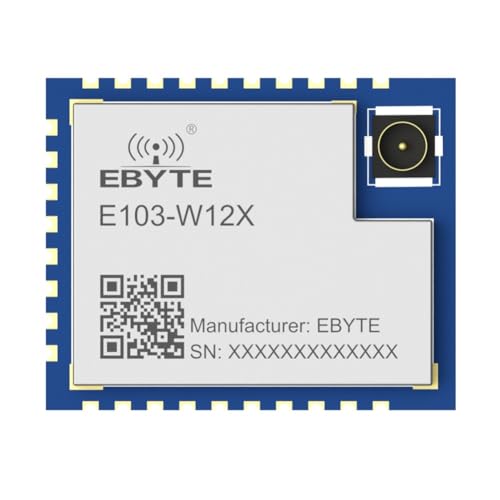 EBYTE DA16200 SoC Serielles WLAN-Modul E103-W12C MQTT HTTP Low Power AT Command AP STA 7 Sockets TCP UDP mit Keramikantenne von EBYTE