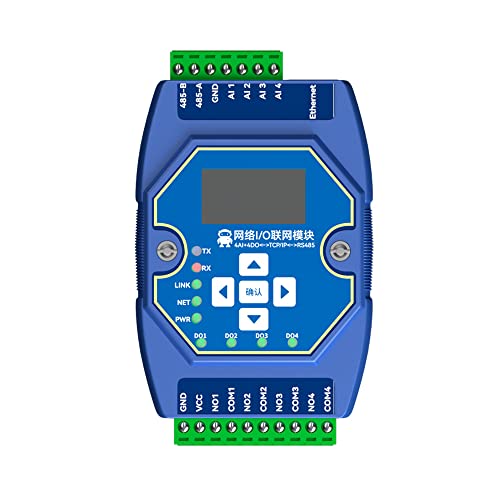 EBYTE Ethernet I/O Netzwerkmodul Switch Value Acquisition Control ModBus ME31-XAAX0440 4AI+4DO RS485 RJ45 Netzwerkport von EBYTE