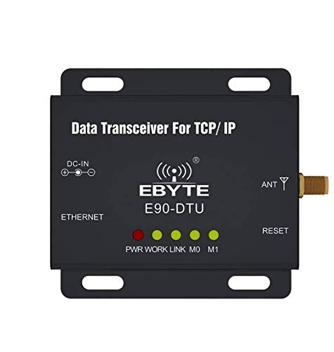 EBYTE Ethernet Modbus 433MHz TCXO 30dBm 1W E90-DTU-433C30E Long Range Wireless Transceiver IoT PLC 3000m Distanz 433MHz RJ45 rf Modul von EBYTE