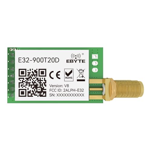 EBYTE LoRa Funkmodul 868 MHz 915 MHz 20 dBm 5,5 km E32-900T20D 5,5 km Serial Port Transceiver RF Transmitter Empfänger von EBYTE