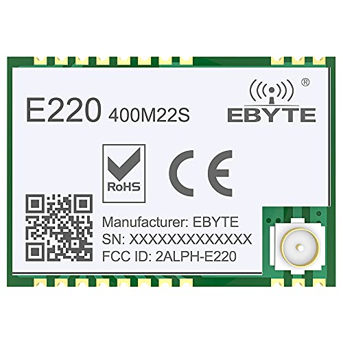 EBYTE Lora 433 MHz LLCC68 Funkmodul 470 MHz 22 dBm 6 km lange Reichweite E220-400M22S PA + LNA RF Empfänger Senderantenne IPEX von EBYTE