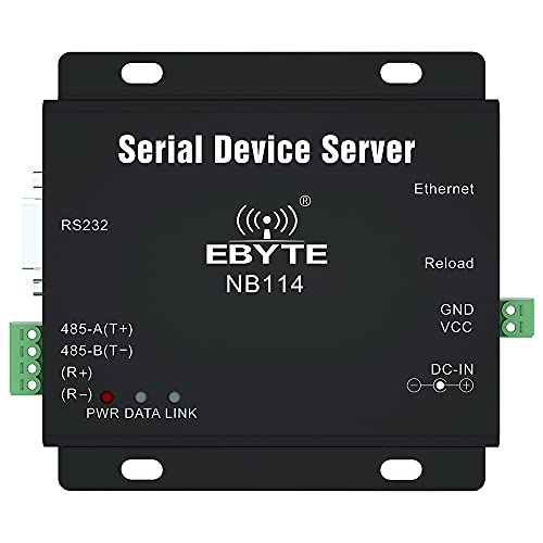 EBYTE UART zu Ethernet Seriall Server RS485/RS232/RS422 zu Ethernet TCP UDP RJ45 CDSENET NB114 Wireless Serial Device Server Modem von EBYTE