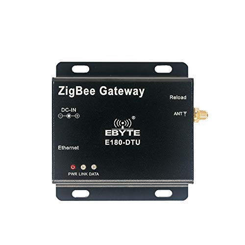 EBYTE ZIGBEE Gateway High Power 100M adaptive Netzwerkgeschwindigkeit Full Duplex 4 Arbeitsmodi 2 Steckdosen von EBYTE