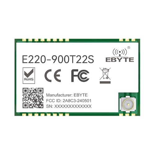 LLCC68 LoRa Wireless Serial Port Modul 868MHz 915MHz 22dBm EBYTE E220-900T22S 5 km Transceiver Transmitter Empfänger lange Reichweite kleine Größe geringer Stromverbrauch von EBYTE