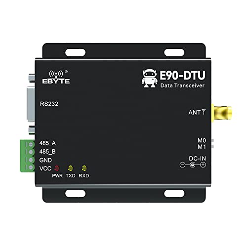 Lora Gateway Wireless Digital Radio 433 MHz 33 dbm Long Distance 12KM E90-DTU (433L33) RS232 RS485 Storage Gateway Modbus TCP RTU von EBYTE