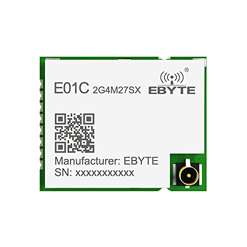 Si24R1 2.4G RF Funkmodul E01C-2G4M27SX 27dbm 4Km Antenne Ipex SMD PA LNA Pin to Pin nRF24L01+ von EBYTE