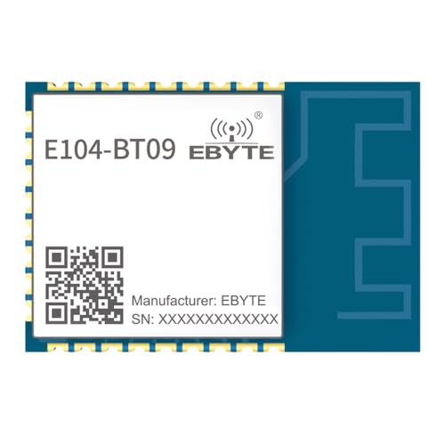 TLSR8208B BLE5.0 Bluetooth zum seriellen Hafen-Modul E104-BT09 niedrige Energie Slave-Rolle iBeacon Luft-Konfiguration Kleine Größe von EBYTE