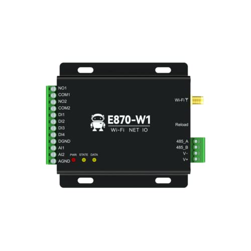 WiFi Edge Acquisition Gateway IO Controller RS485+4DI+2DO+2AI E870-W1 Fernbedienung Modbus TCP RTU MQTT von EBYTE