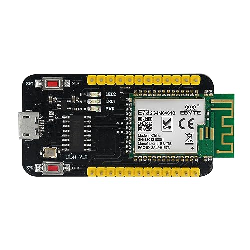 nRF52832 Testboard 2,4 GHz Transceiver Wireless RF Modul E73-TBB 2,4 GHz Ble 5.0 Empfänger Transmitter Bluetooth Modul von EBYTE