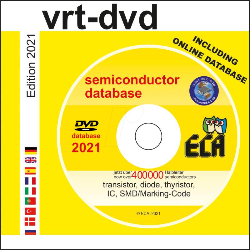 ECA 403 - Elektronik Software, ECA VRT-DVD 2022 Datenbank von ECA VERLAG
