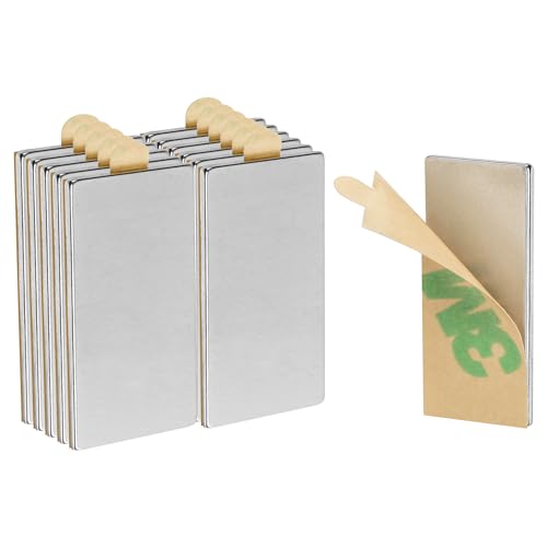ECENCE Neodym Magnete 20 Stck. - Klebe-Magnete selbstklebend - 20x10x1mm - hochwertige NiCuNi-Beschichtung - Scheibenmagnete ECENCE Neodym Magnete 20 Stck. - Klebe-Magnete selbstklebend - 20x10x1mm - hochwertige NiCuNi-Beschichtung - Scheibenmagnete von ECENCE