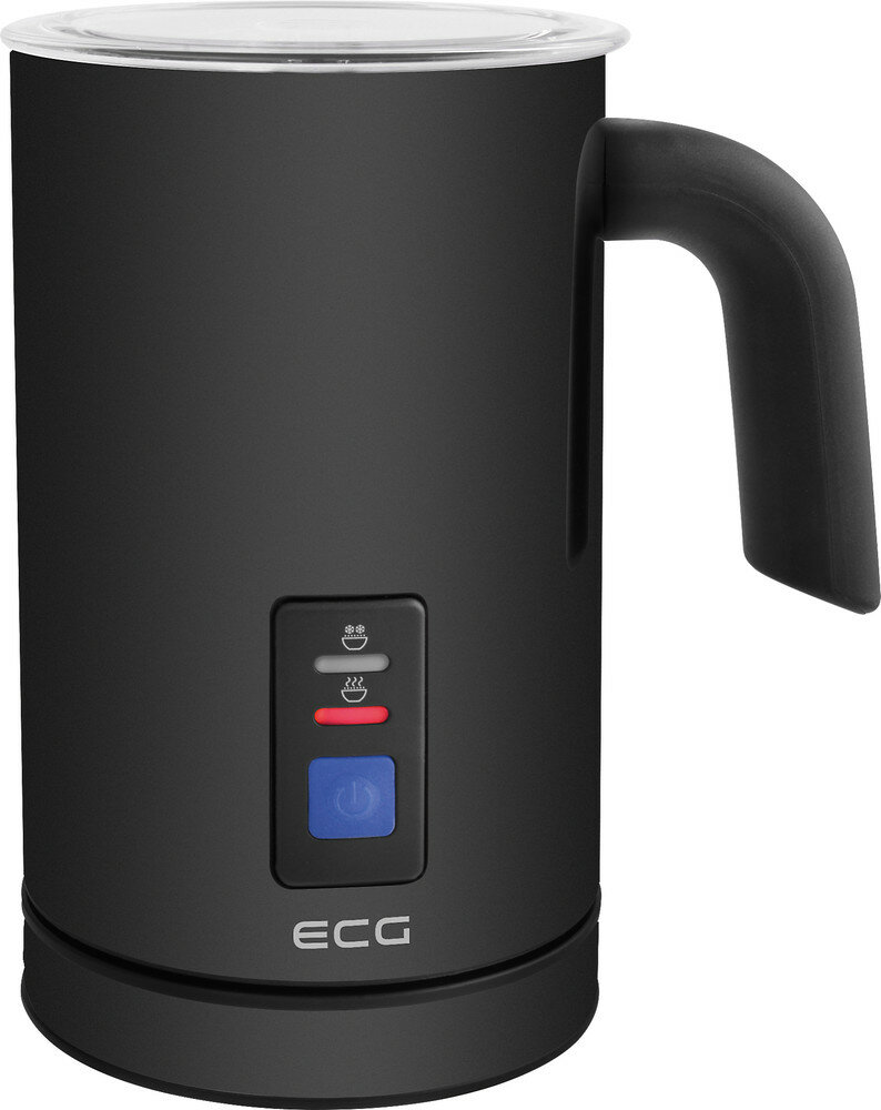 ECG NM 119 Black Automatische Milchaufschäumer Schwarz von ECG