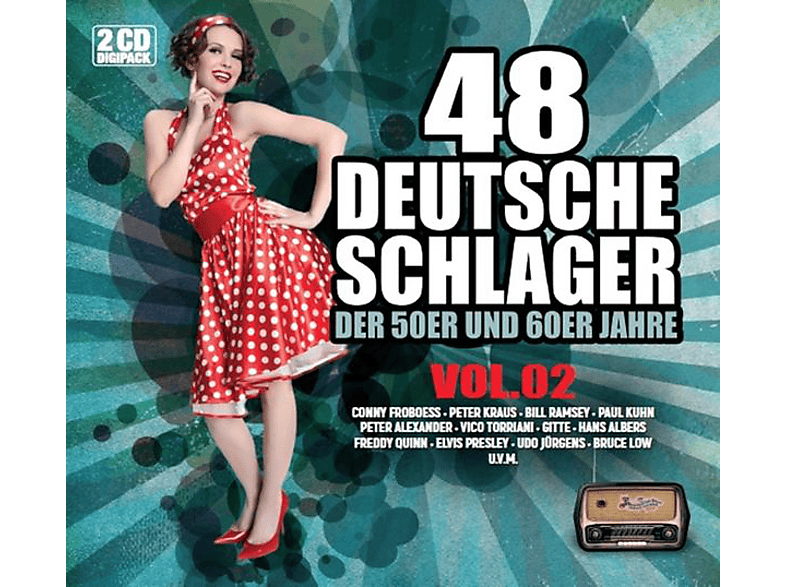 VARIOUS - 48 Deutsche Schlager Vol.2 (CD) von ECHOS