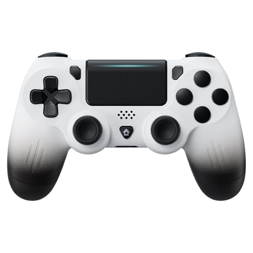 ECHTPower Wireless Controller für PS4, RGB Beleuchtung, 1000mAh Akku, 6-Achsen, Touchpanel, Audiobuchse, Gamepad für PS4/Pro/Slim/PC ECHTPower Wireless Controller für PS4, RGB Beleuchtung, 1000mAh Akku, 6-Achsen, Touchpanel, Audiobuchse, Gamepad für PS4/Pro/Slim/PC von ECHTPower