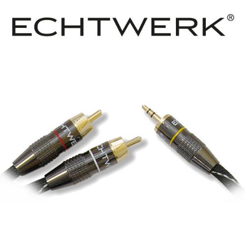 Echtwerk High End Klinke-Chinch Kabel 2m von ECHTWERK