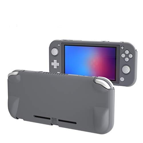 ECHZOVE Comfort Grip Schutzhülle für Nintendo Switch Lite, Hartschale für Nintendo Switch Lite, Grau von ECHZOVE