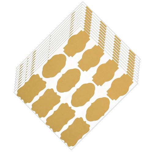 120pcs Ausgefallene Formpapier Etikett Aufkleber Selbstkleber Geschenk Note Für Ätherische Ölgläser Handwerk Und Hausgemachte Artikel 120pcs Ausgefallene Formpapier Etikett Aufkleber Selbstkleber Geschenk Note Für Ätherische Ölgläser Handwerk Und Hausgemachte Artikel von ECMQS