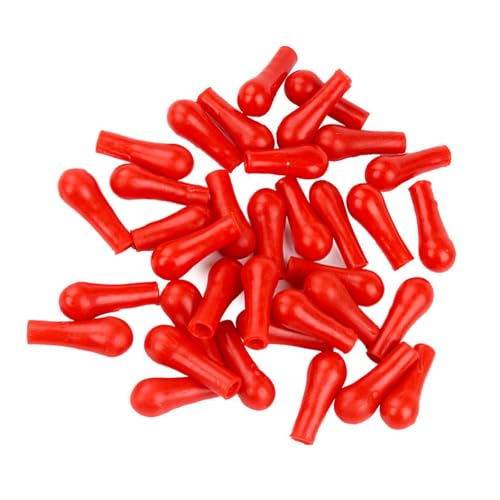Set Von 50 Gummi Saugkappen Drop Gummi Saugkappenersatz Für Genaue Flüssigkeitsmessung Und Laboreinstellung von ECMQS