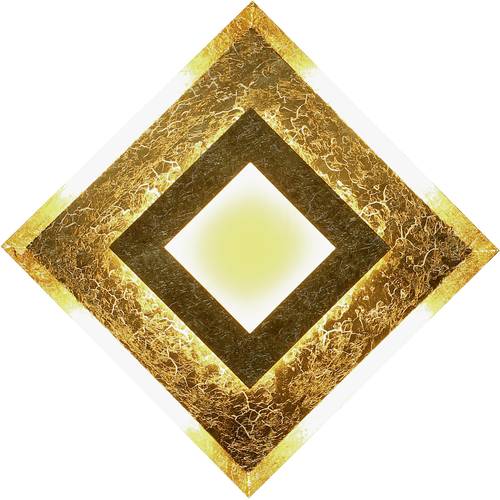 ECO-Light 9021M GO 9021M GO LED-Wandleuchte 24W LED Gold von ECO-Light