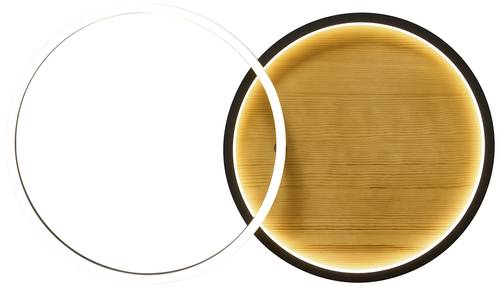 ECO-Light 9340-PL1 NERO KIRU LED-Deckenleuchte LED 23W Schwarz, Holz ECO-Light 9340-PL1 NERO KIRU LED-Deckenleuchte LED 23W Schwarz, Holz von ECO-Light